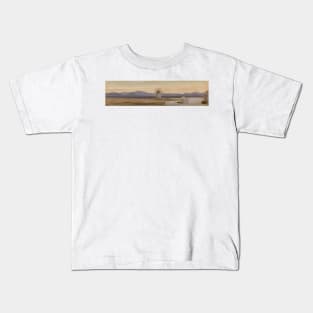 The Mountains of Asia Minor, from Rhodes by Frederic Leighton Kids T-Shirt